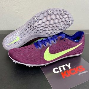 Nike Zoom Victory 3 Track Spikes Purple Volt
